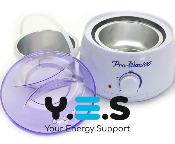 Воскоплав баночний PRO-WAX 100 з терморегулятором, для воску в банці/гранулах/таблетках, 400 мл