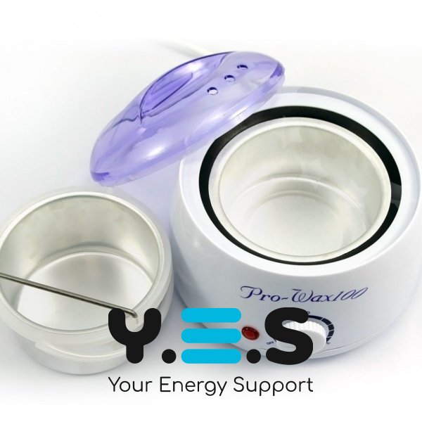 Воскоплав баночний PRO-WAX 100 з терморегулятором, для воску в банці/гранулах/таблетках, 400 мл