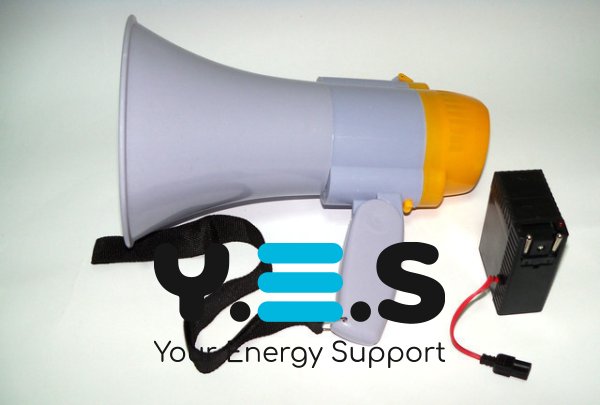 Мегафон MEGAPHONE HW 8C — ручний складний гучномовець-рупор