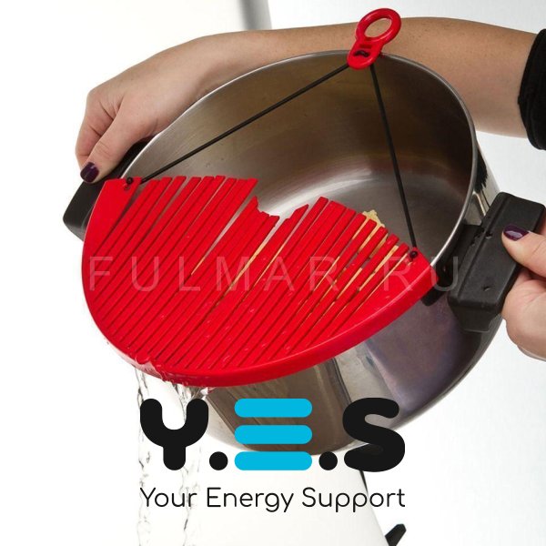 Універсальний друшляк-накладка для зливу води BETTER STRAINER — сито/ситечко