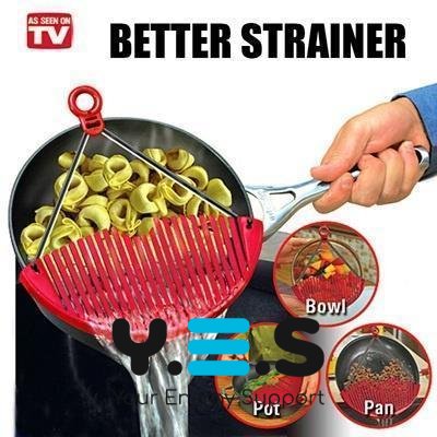 Універсальний друшляк-накладка для зливу води BETTER STRAINER — сито/ситечко