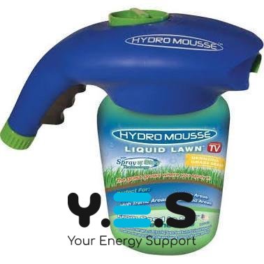 Hydro Mousse рідкий газон: розпилювач для гідропосіву та штучного озеленення