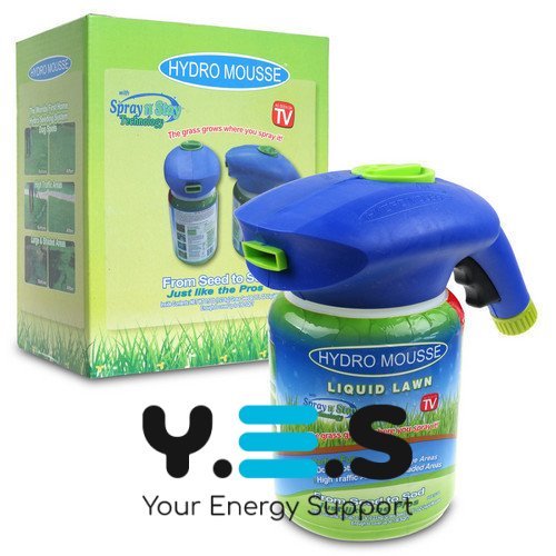Hydro Mousse рідкий газон: розпилювач для гідропосіву та штучного озеленення