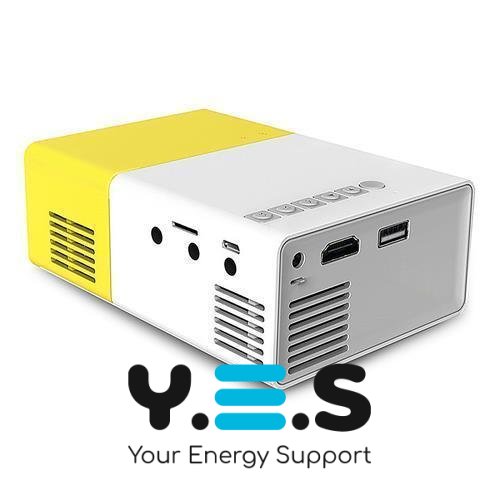 Портативний мультимедійний міні‑проектор YG‑300 для дому (домашній кінотеатр)