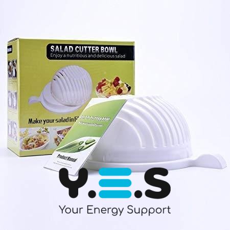 Салатниця-овочерізка Salad Cutter Bowl для швидкого шаткування овочів і салатів