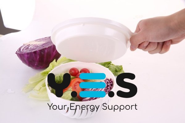 Салатниця-овочерізка Salad Cutter Bowl для швидкого шаткування овочів і салатів