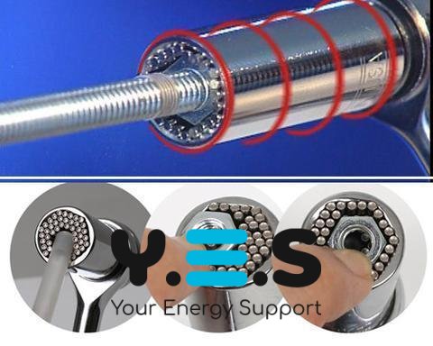 Універсальна насадка-головка Gator Grip для ручного гайкового ключа (самозатискна)