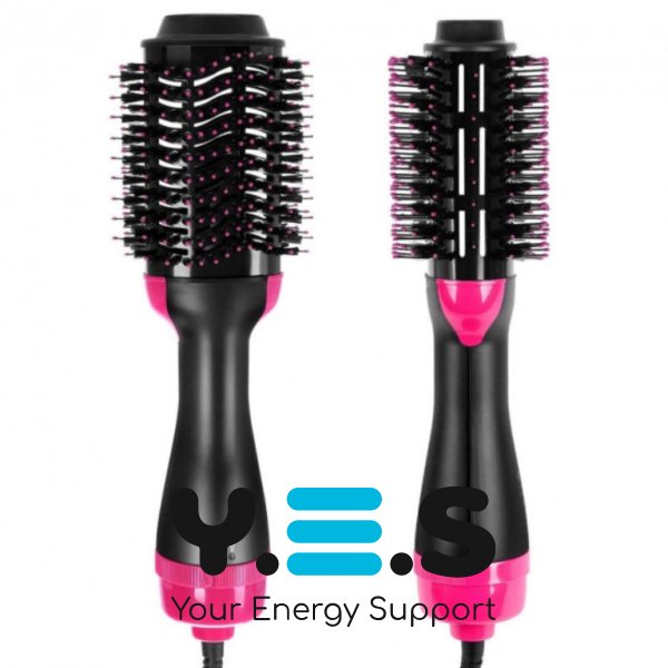 Фен-щітка One Step 3-в-1 з обертанням для укладки волосся (Hair Dryer & Styler)