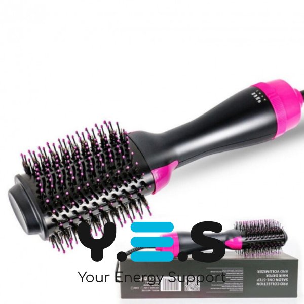 Фен-щітка One Step 3-в-1 з обертанням для укладки волосся (Hair Dryer & Styler)