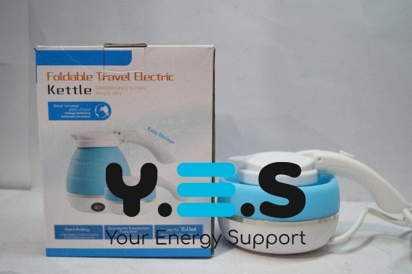 Портативний складний електрочайник Foldable Kettle із силікону (електричний чайник)