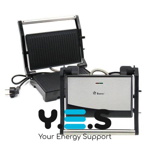 Гриль-притиск Domotec MS 7708 компактний домашній