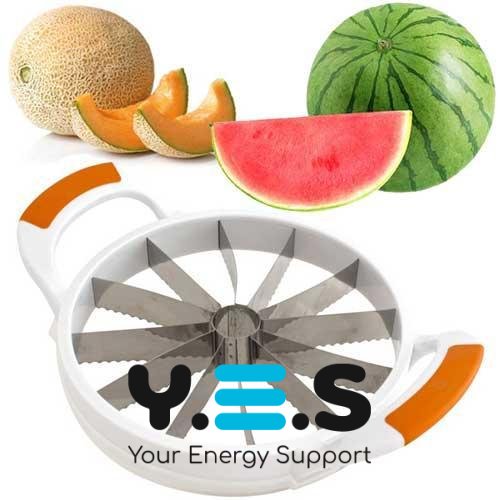 Круглий ніж-нарізувач WATERMELON CUTTER для кавуна, дині та ананаса