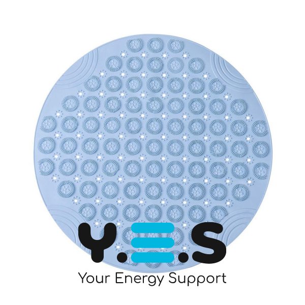 Антиковзний масажний килимок для ванної на присосках, акупунктурний ПВХ для ніг