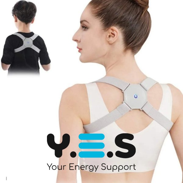 Розумний коректор постави з вібрацією — пояс підтримки спини/корсет для хребта, USB-зарядка