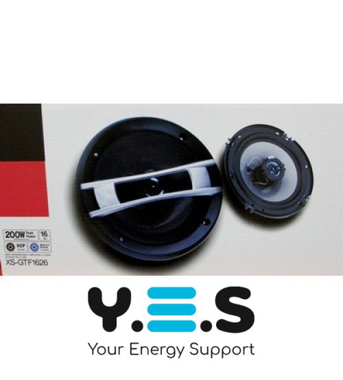 Автомобільні колонки UKC XS-GTF1626 16 см, автоакустика для авто