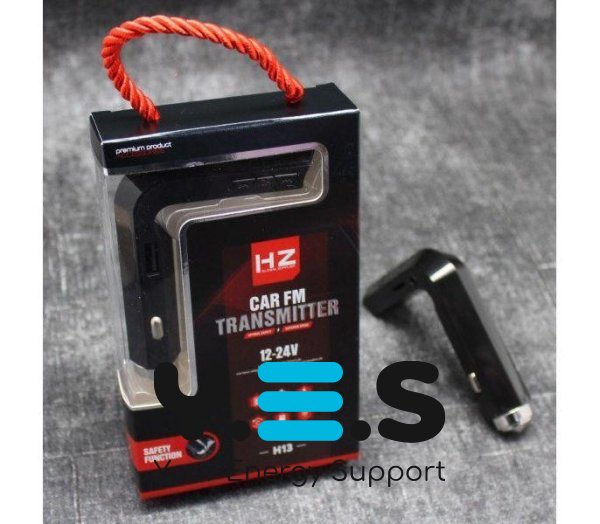 Автомобільний FM-трансмітер H13BT з Bluetooth, USB, AUX і microSD