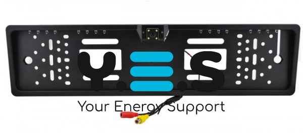 Авторамка номера з камерою заднього виду 4LED і підсвіткою номерного знака