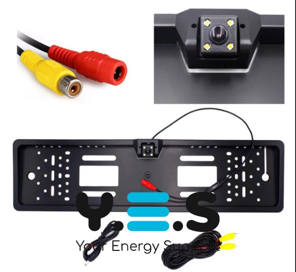 Авторамка номера з камерою заднього виду 4LED і підсвіткою номерного знака