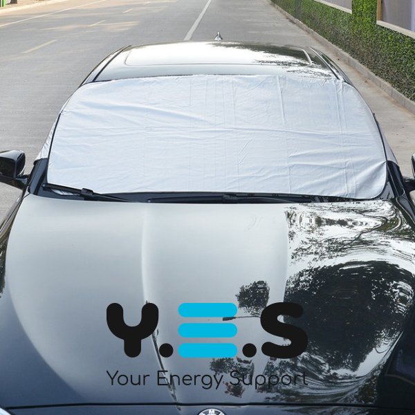 Двостороння накидка-тент на лобове скло авто: захист від пилу та зледеніння