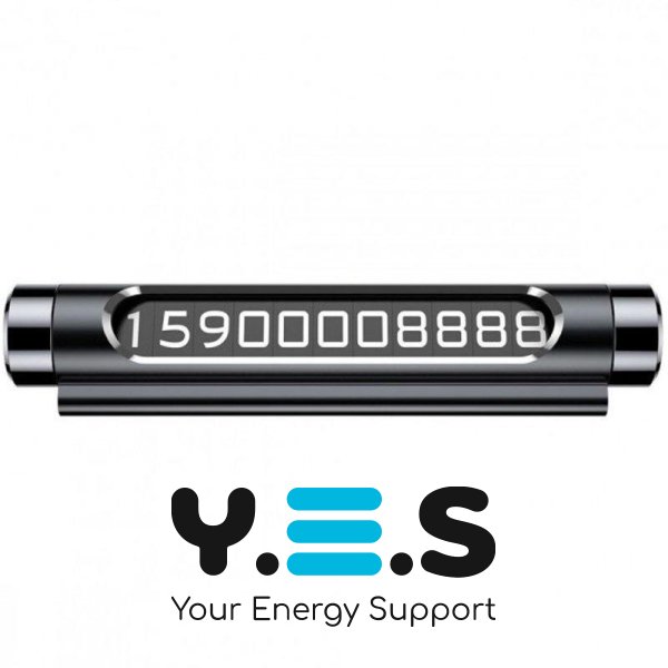 Автовізитка під лобове скло Temporary Parking: тимчасова паркувальна карта з номером телефону, самонабірна табличка