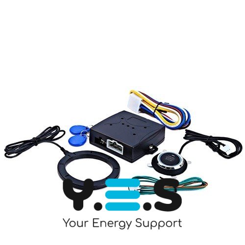 Система запуску Smart Start System з іммобілайзером: кнопка «Старт-Стоп», підсвітка, холодний старт