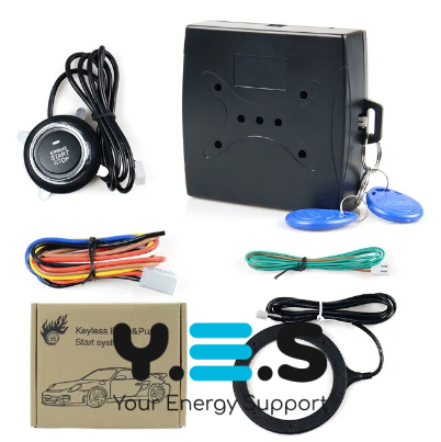 Система запуску Smart Start System з іммобілайзером: кнопка «Старт-Стоп», підсвітка, холодний старт