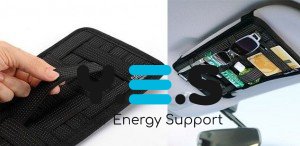 Автоорганайзер Grid-it! на козирок: багатофункціональний холдер для зберігання, чорний