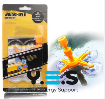 Ремкомплект Windshield для ремонту лобового скла: видалення сколів і тріщин