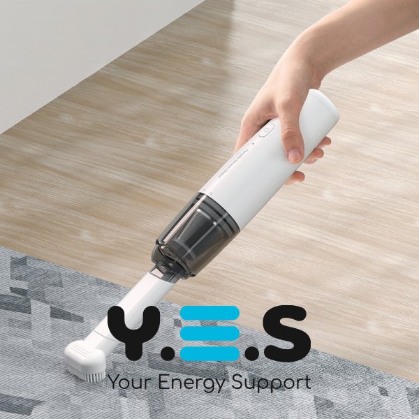 Портативний бездротовий мініпилосос для дому й авто, USB-зарядка