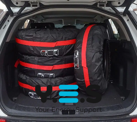 Комплект чохлів для зберігання шин і коліс авто R18 (4 шт.)