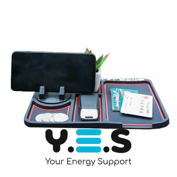 Органайзер на панель авто: антиковзкий липкий килимок-утримувач для телефона та аксесуарів