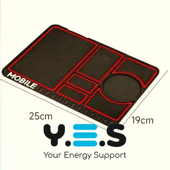 Органайзер на панель авто: антиковзкий липкий килимок-утримувач для телефона та аксесуарів