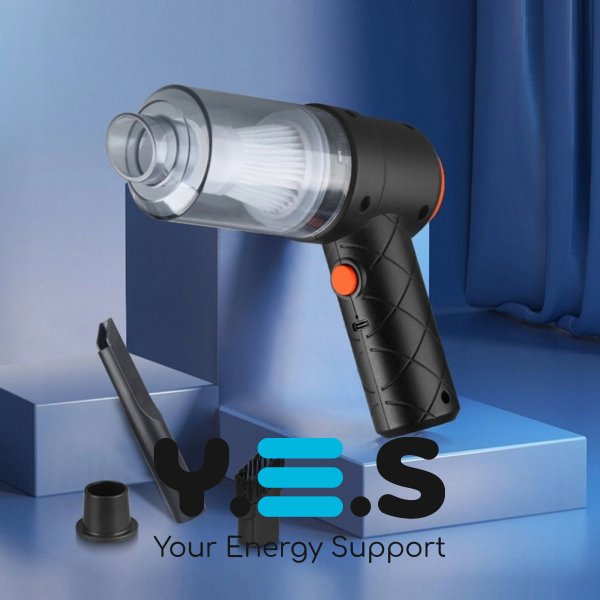 Автомобільний бездротовий портативний пилосос Easy Vacuum 2в1, модель M2042