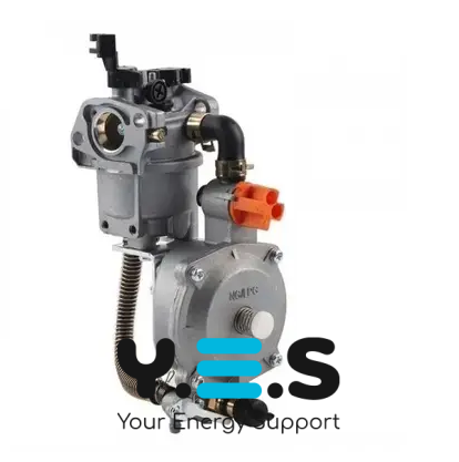 Карбюратор для генератора 1.3–4.0 кВт з газовим редуктором (газ/бензин)