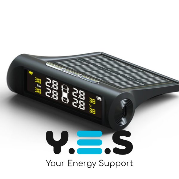 TPMS: бездротова система контролю тиску в шинах із зовнішніми датчиками