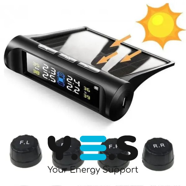 TPMS: бездротова система контролю тиску в шинах із зовнішніми датчиками