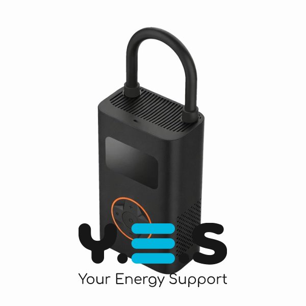 Акумуляторний автокомпресор 2-в-1 Power Bank ATJ-005: автостоп, цифровий дисплей, LED-ліхтар