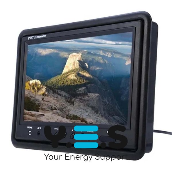 Автомобільний 9" монітор NEW для камери заднього виду з підтримкою DVD/VCD