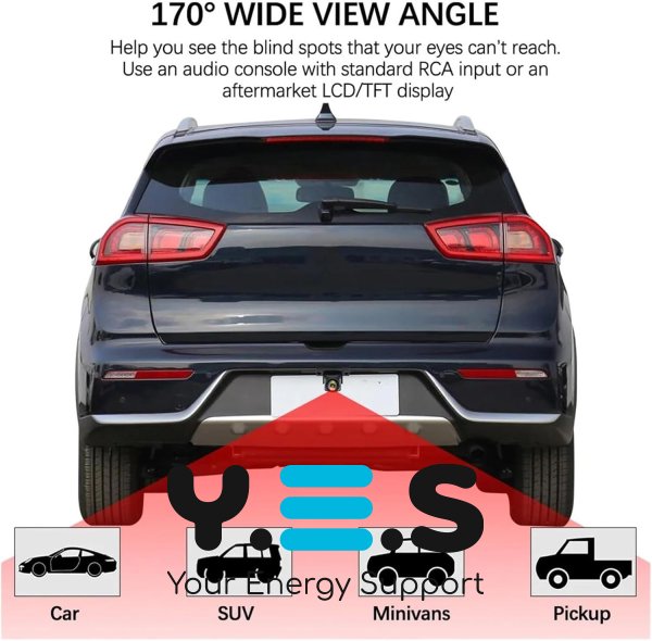 Wi‑Fi бездротова камера заднього виду для авто UKC Mini‑HD