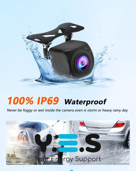 Wi‑Fi бездротова камера заднього виду для авто UKC Mini‑HD