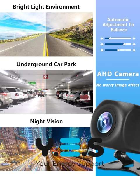 Wi‑Fi бездротова камера заднього виду для авто UKC Mini‑HD