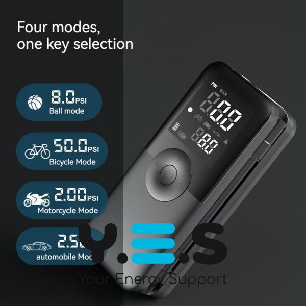 Автомобільний портативний компресор-насос Carsun C3106 4000 маг для спортінвентарю