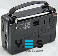 Портативний радіоприймач GOLON RX-606 з FM/AM, USB, microSD та LED-ліхтариком