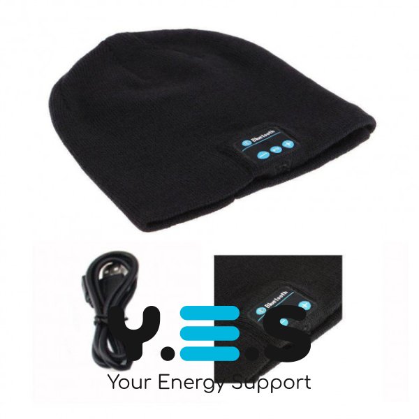 Шапка SPS Hat BT з вбудованими Bluetooth-навушниками та портативною колонкою (Music Hat)