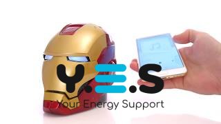 Портативна Bluetooth-колонка Marvel Iron Man (Залізна людина), USB, microSD
