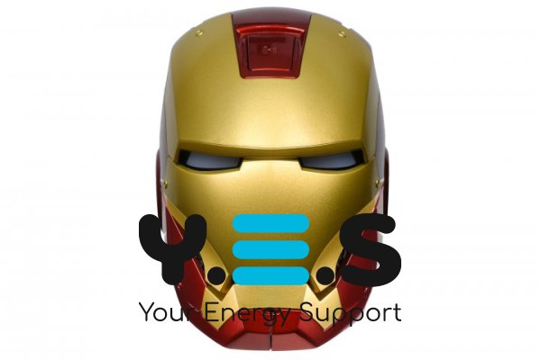 Портативна Bluetooth-колонка Marvel Iron Man (Залізна людина), USB, microSD