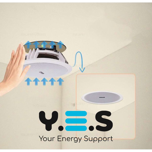 Стельова вбудована акустична система UKC CS 8500, 8,5″ (врізний монтаж)