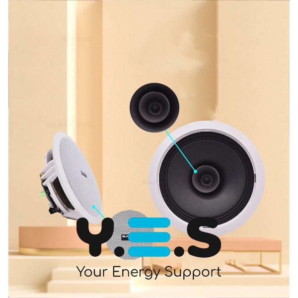 Стельова вбудована акустична система UKC CS 8500, 8,5″ (врізний монтаж)