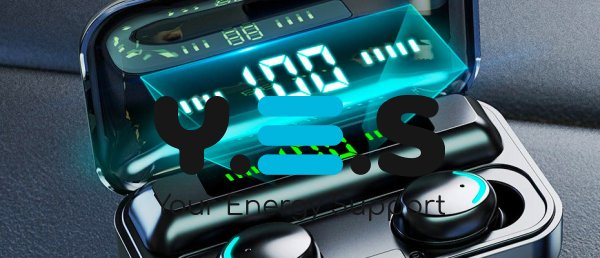 Бездротові TWS навушники BTH-F9-5 з сенсорним керуванням і кейсом-зарядкою з цифровим дисплеєм (Bluetooth)