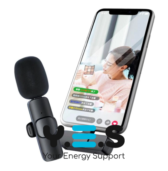 Бездротовий петличний мікрофон K8 Type‑C для блогерів (петличка)